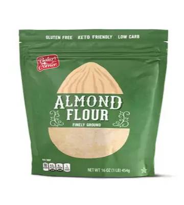 nutrition facts for 1 Cup of Almond Flour