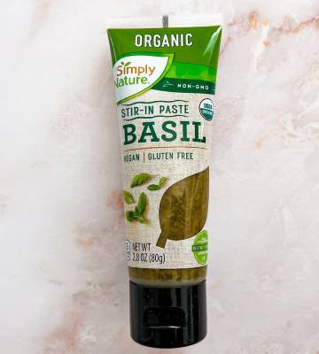 nutrition facts for 1 Tablespoon of Basil