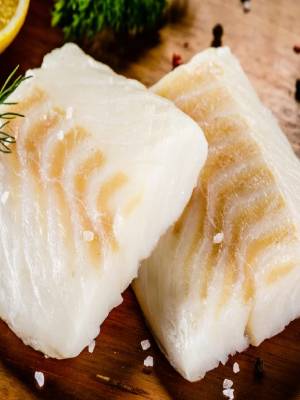 nutrition facts for 4 ounces (112g) of Cod