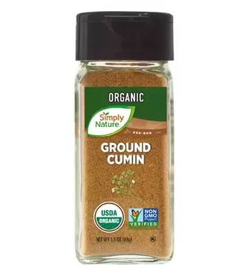 nutrition facts for 1 Tablespoon of Cumin