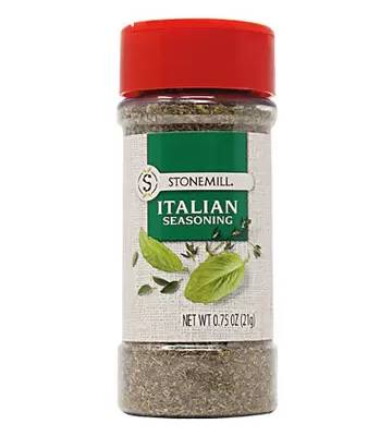 nutrition facts for 1 Tablespoon of Italian Seasoning