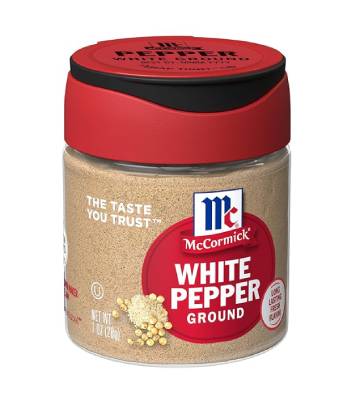 nutrition facts for 1 Tablespoon of White Pepper