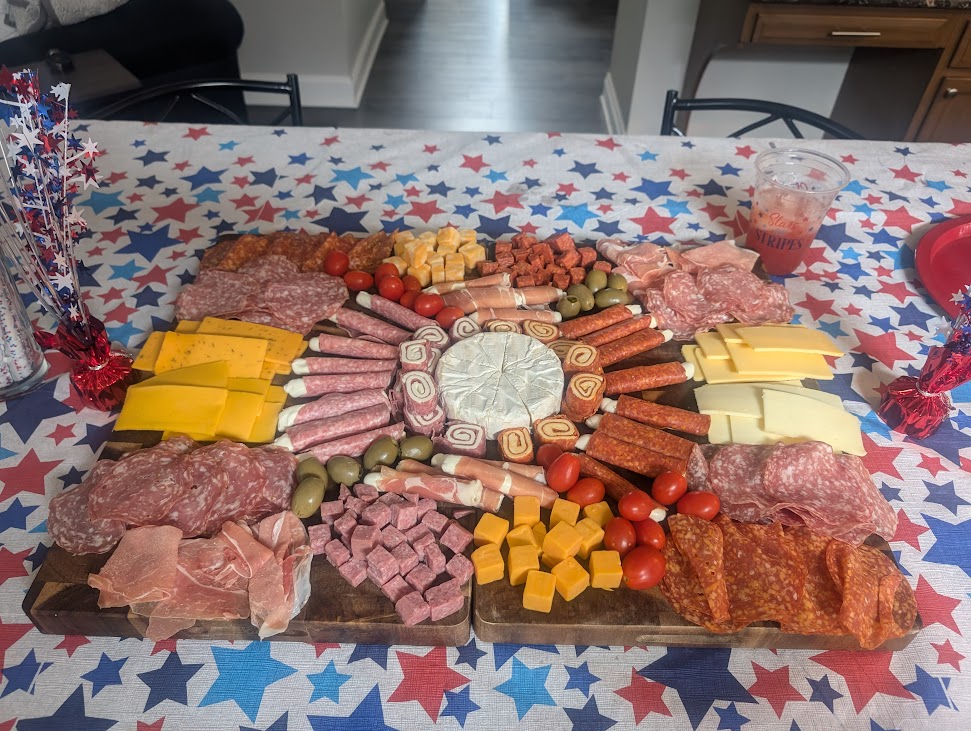 Low Carb Appetizer: Charcuterie Board