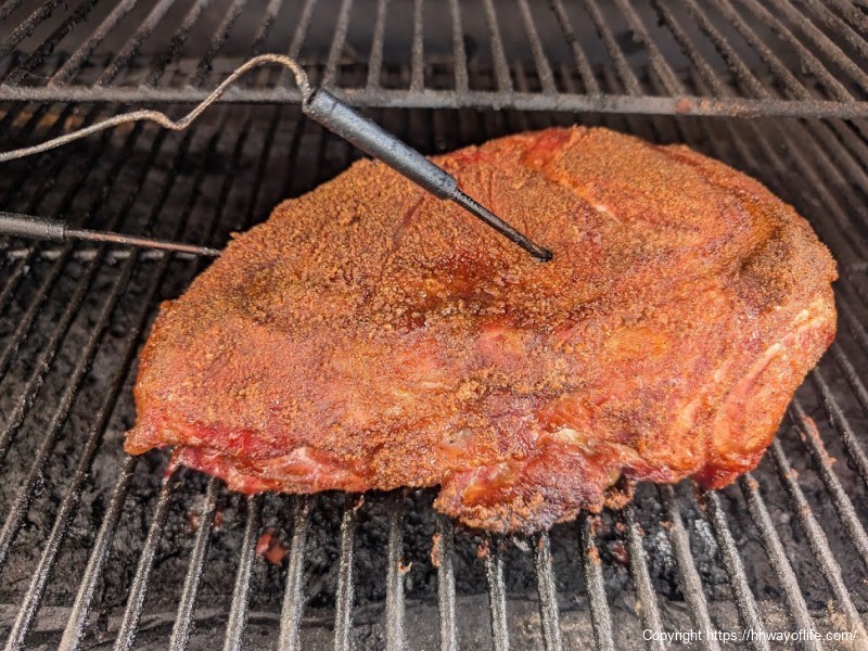 Tim's Pulled Pork On A Smoker